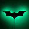 Bat Shape Lamp Night Light with Remote Control 16 Colors Changing Decorative Neon Sign LED Signal Lamp Party Decoration