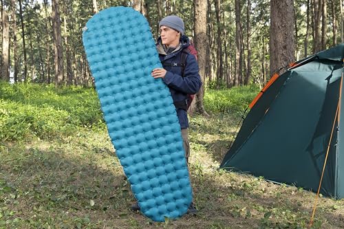 Bestway AlpineLite Mumien-Luftmatratze, isoliert R-Wert 7,6, leicht 664 Gramm, normale Größe (1,83 m x 51 cm x 7,5 cm), Produktnummer: 69612