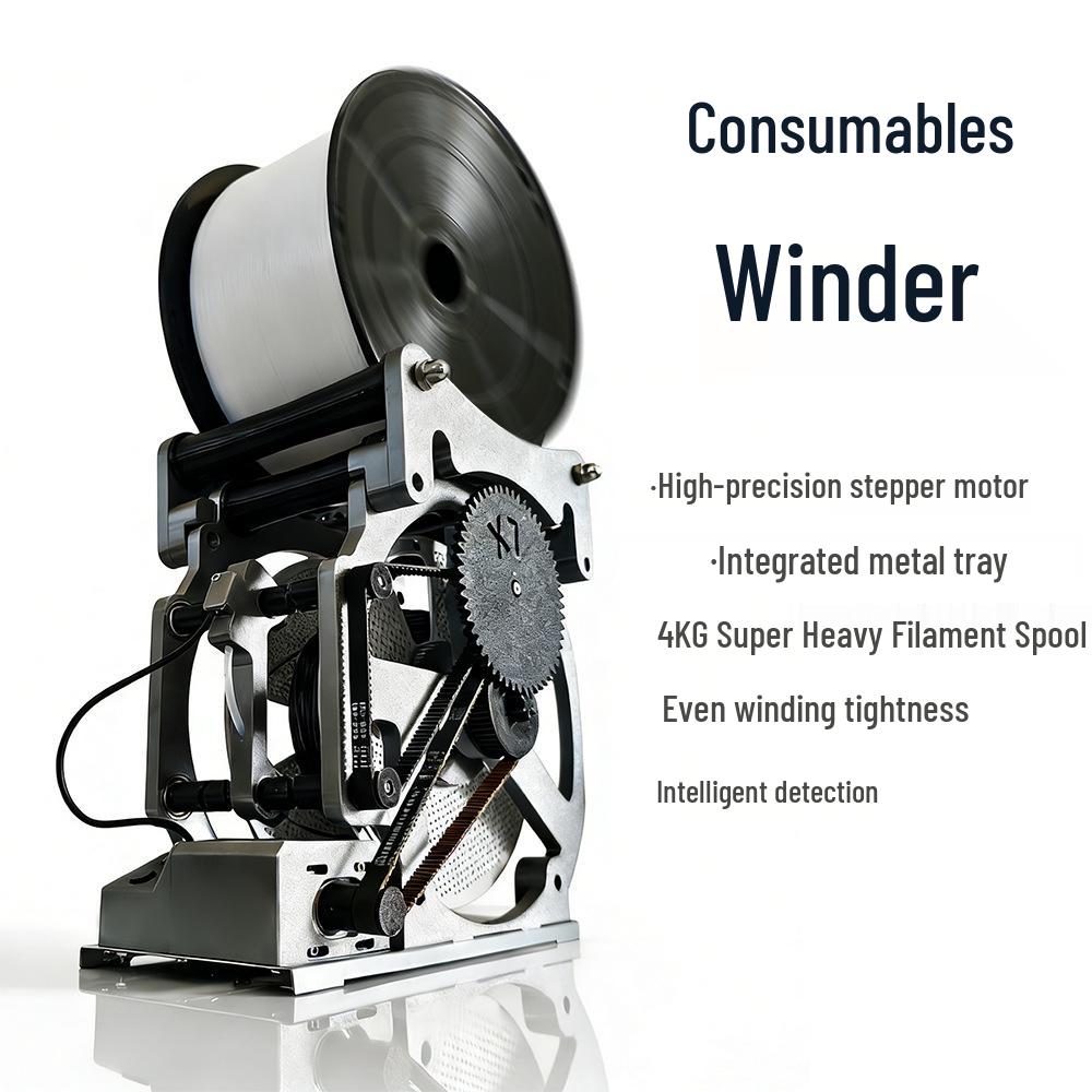 Fully Automatic 5KG Motorized 3D Printer Filament Spool Winder 5KG Extension Frame