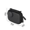 Shockproof Storage Bag Hard Protective Carrying Case For Dedicated Model Camera With Carabiner Clip And Soft Interior