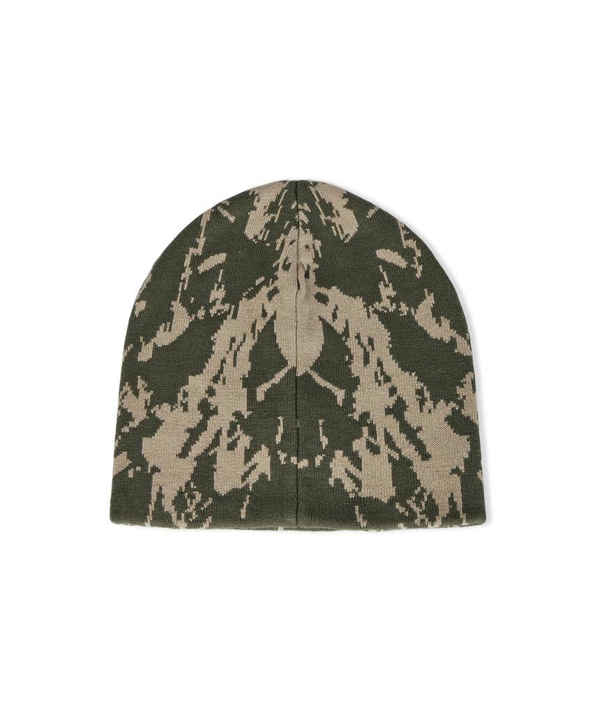 Bajal Va Spread Square Jacquard Beanie Beige
