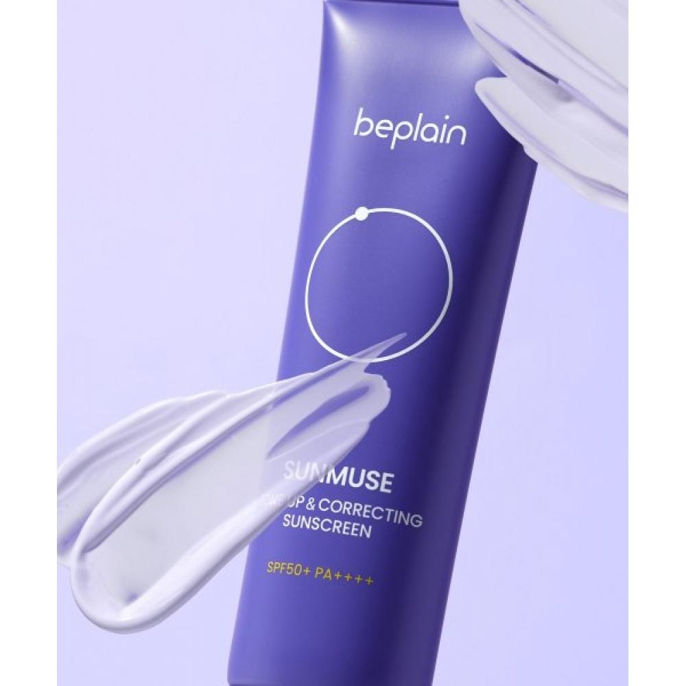 Beplain Sunmuse Tone Up   Correcting Suncream 50ml  Spf50+ Pa++++ 