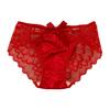 Women's Silky Satin Panties Sexy Invisible Lace Briefs Low Waist Bikini Underwear Seamless Breathable Underpants
