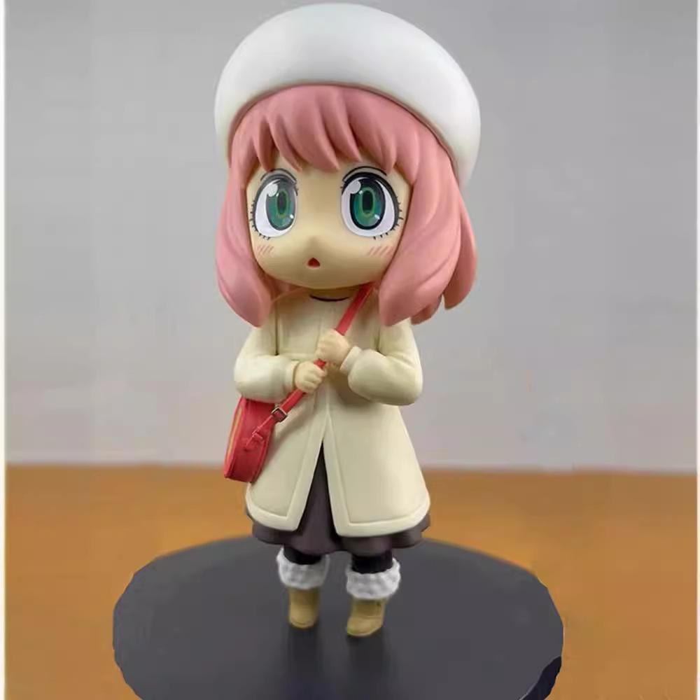 Anya Winter Outfit Backpack: White Spy x Family Anime Figure