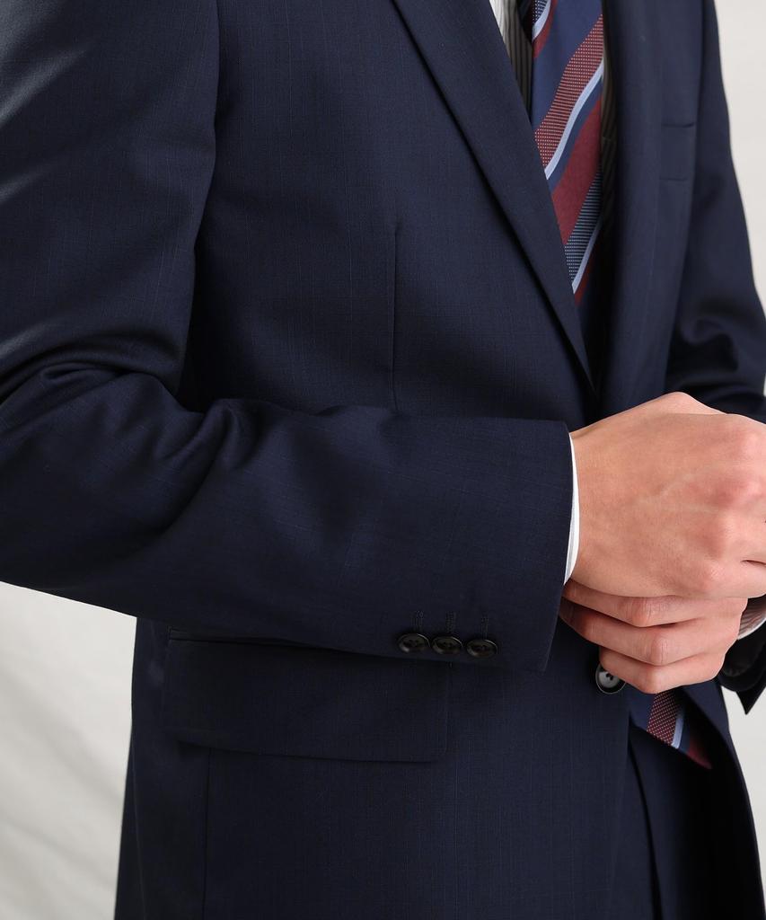 Takeo Kikuchi DORMEUIL Ripstop Suit Olive Green 03 93161016 Set, Men's, (026) (L),