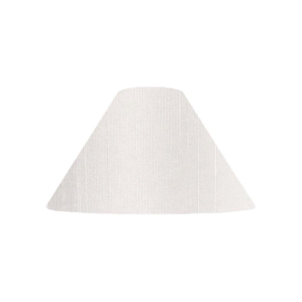 

Lamp-Shade Arm Lampshade, 45cm Diameter, 450mm Bottom, Shantung White, A-45155