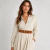 Alloy Pin Buckle Wide Waist Belt Vintage PU Leather Belt Decorative Women Waistband  For Women