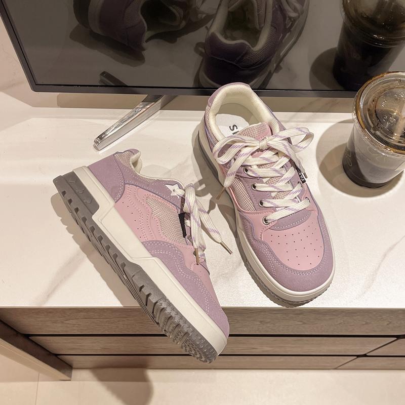 Ladies Sneakers Women Casual Summer Shoes Women Fashion Mesh Breathable Lace Up Sneakers Women Thick Sole Walking Designer Shoes