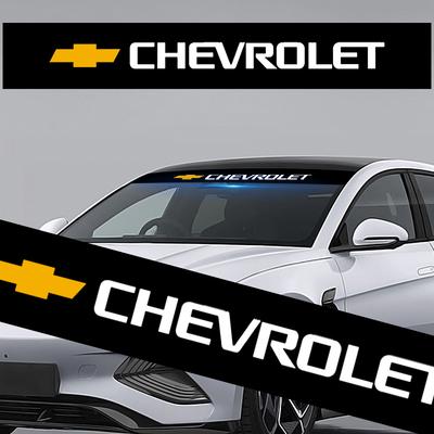 Nieuwe Decoratieve Sticker voor Voorruit Auto Geschikt Voor Silverado Impala Malibu Equinox Cruze Camaro Blazer TrailBlazer
