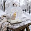 Outdoor Bird Carrier Winter Warm Portable Parrot Cage Easy to Carry Mobile