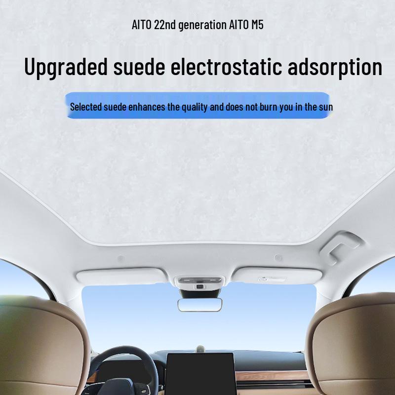 AITO M5 2022 Sunroof Sunshade: Heat Insulation, Sun Protection, Privacy, Opaque