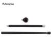 Black Red Leather Ball Silver Walking Cane Fashion Decorative Walking Stick Gentleman Elegant Cosplay Cane Crosier 92cm