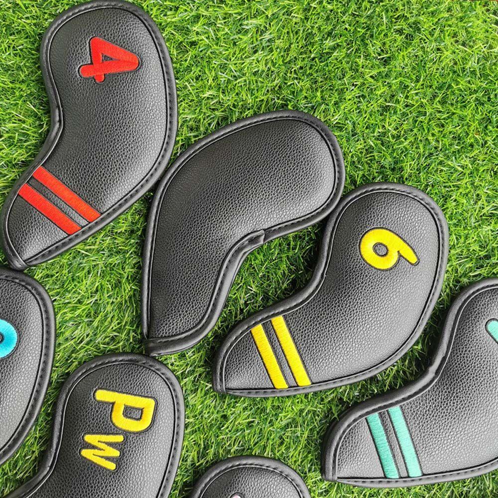 Golf Training Equipment 4-9,P,S,A Head Cover Golf Iron Headcover Golf Headcovers Golf Club Cover