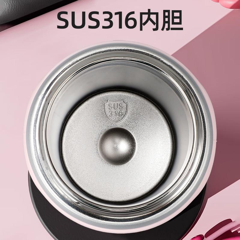 111 Stainless Steel Large Capacity Thermos Cup Double Drink Street Cup Portable Sports Water Cup Portable Travel Pot Water Cup