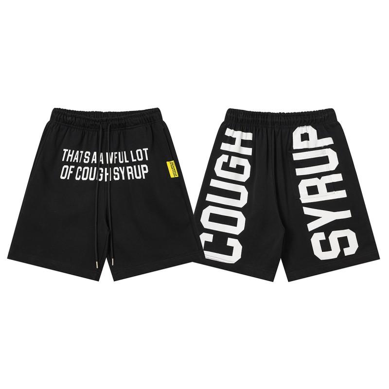 Herren Freizeitshorts mit auffälligem Buchstabenaufdruck Lockerer Schnitt Atmungsaktive Baumwolle Kurze Hosen Jugend