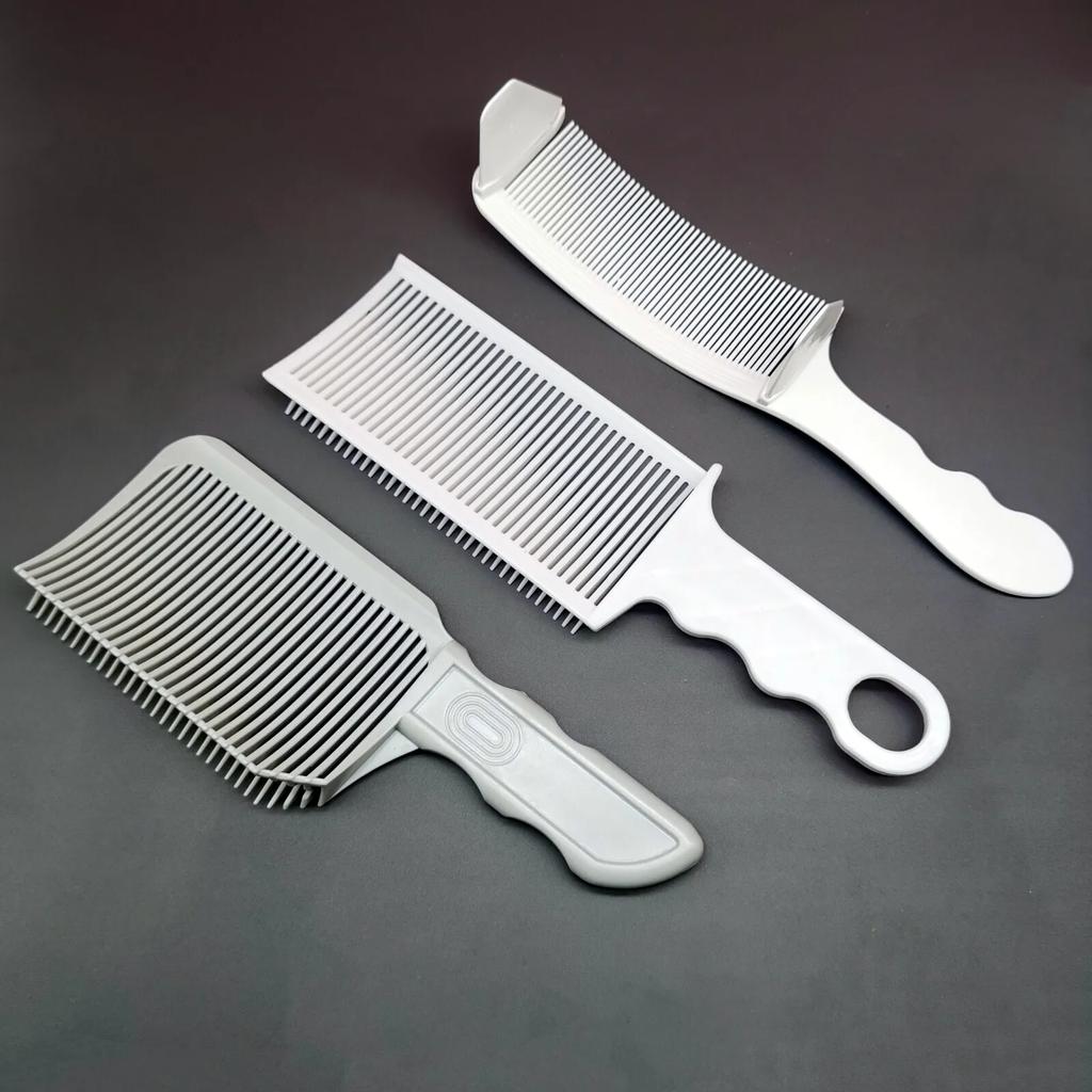 1Pcs Barber Hair Comb Kit Flat Top Hair Cutting Fading Stying Fade Comb Men Fade Brush Salon Hair Tool Accessories