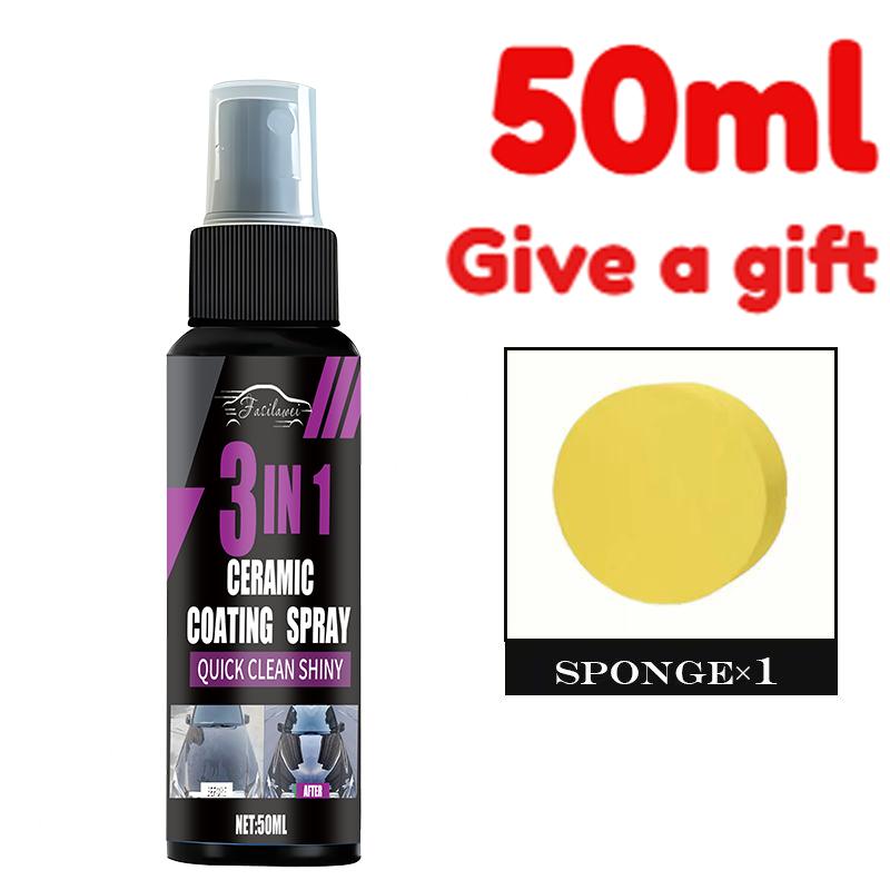 

50/100/200ML Car Scratch Repair Liquid Polishing Spray Plastic Refurbished Agent Car Coating Spray Car Interior/Exterior Leather