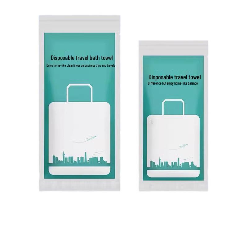 Portable Extra Long & Thick Disposable Towels for Travel - Individually Packaged for Men, Women, and Babies