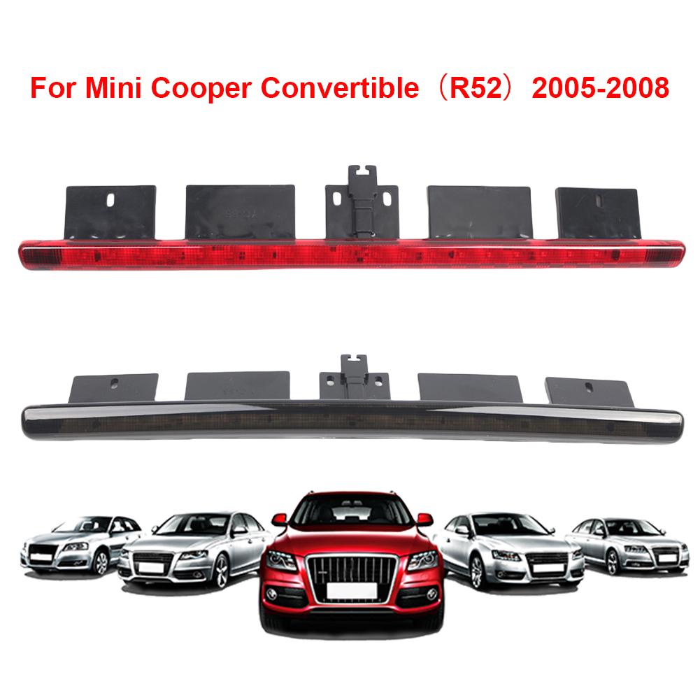 High Mount Stop Light LED Third Brake Tail Light High Mounted Stop Light For MINI Cooper Convertible R52 2005-2008