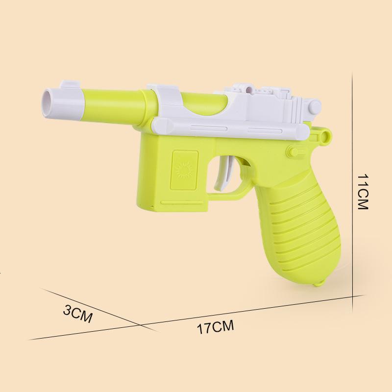 "New Douyin Kids' Mini Glock Water Gun Toy - Summer Beach Fun"