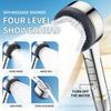 Filtered Supercharged Shower Head Four-speed Adjustment With Water Seal Multi-functional Home Shower Bathroom Accessories