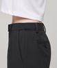 MUSINSA STANDARD WOMAN [Cooltandard] Women'S Straight Hidden Banding Slacks [Gray]