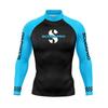 Womens Long Sleeve Rash Guard UPF 50 Surfing Top Swimming Diving Water Sports
