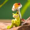 Practical Frogs Sculpture Functioning As Ornament and Garden Decoration for Stylish Home and Garden Enhancement