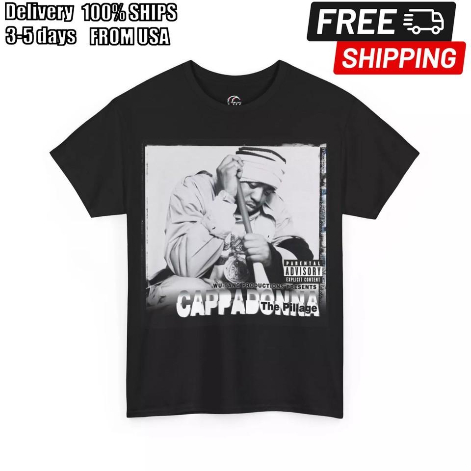 Cappadonna TShirt The Pillage Shirt Wu Clan Tee 90s Hip Hop TShirt Unisex T-Shirt XXXL
