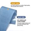8X51cm Vintage Cotton Blue Denim Fabric For DIY Dolls Clothing Jeans Bag Cap Apron Crafts Manual Repair Repair Patches Mending