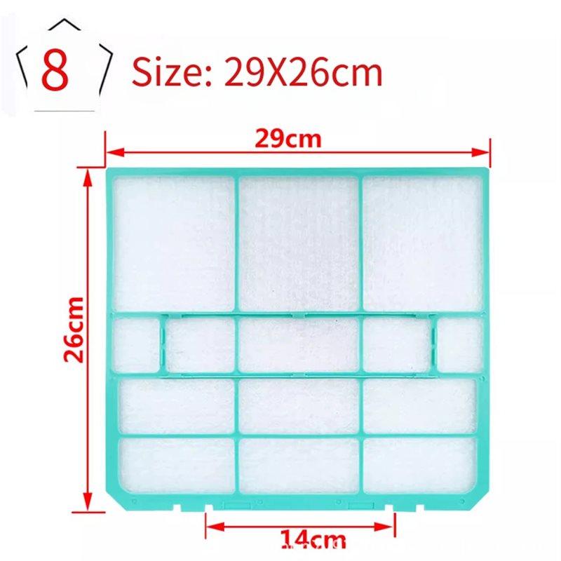 A02V-Air Conditioning Filter Indoor Unit Hanging Anti-Dust Net Filter