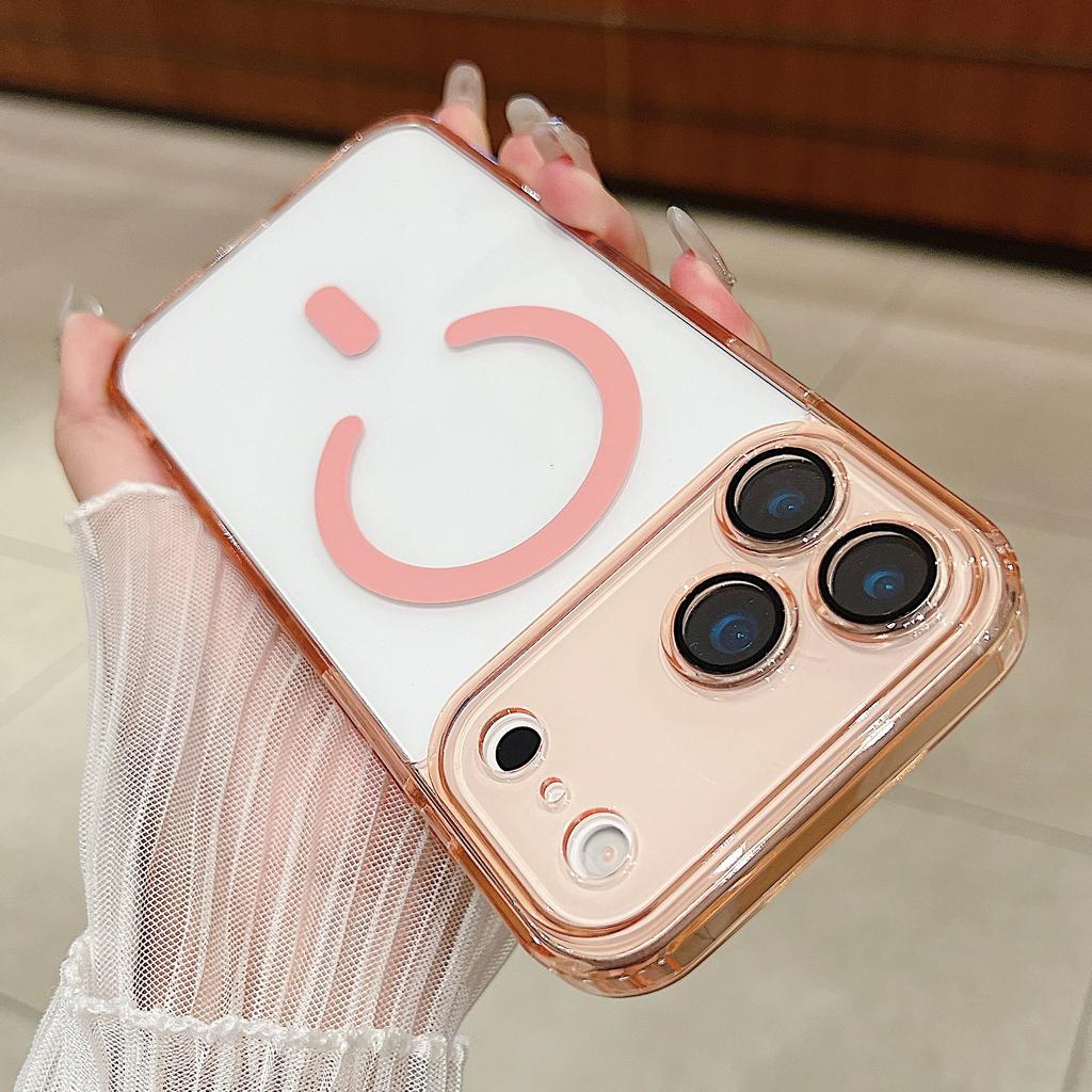 Clear Magnetic For Magsafe Hybrid Hard Case For iPhone 17 Air 16 15 14 13 12 11 Pro Plus Max Acrylic Transparent Bumper Cover