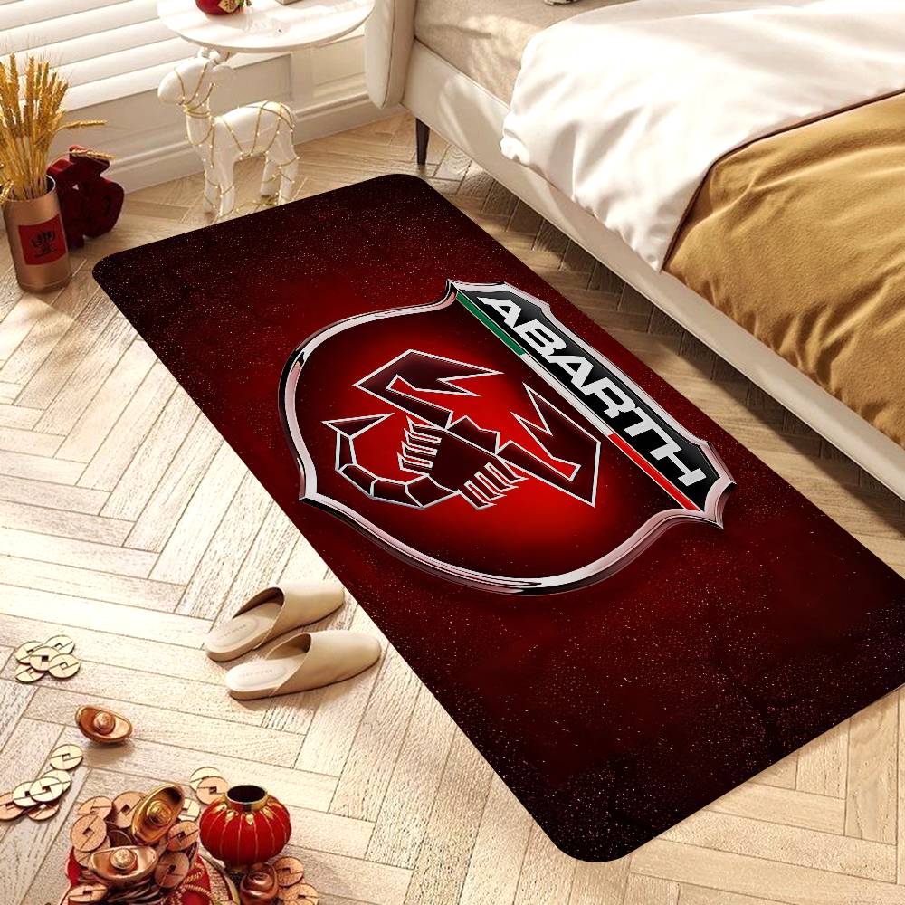 Bath Mats A-AbarthS-S Kitchen Mat Kids Room Bedroom Decoration Balcony Anti-Slip Doormat Living Room Alfombra