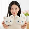 Soft Cat Key Chain Mini Plush Bag Pendant Fluffy Hanging Accessory Kitten Key Ring  Birthday