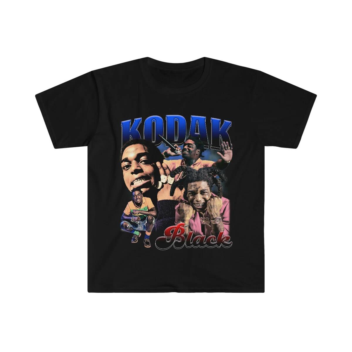 Adult Unisex Kodak Black Hip Hop Fan T-Shirt M