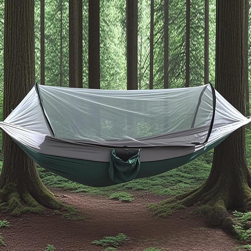 OLOEY Quick Open Mosquito Net Hammock