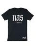 Nas T-Shirt 90s Queens Hip Hop Rapper Tribute T-Shirt Fashion Graphic Design Printed T-Shirt Unisex's Wounisex's Universal Casual Top