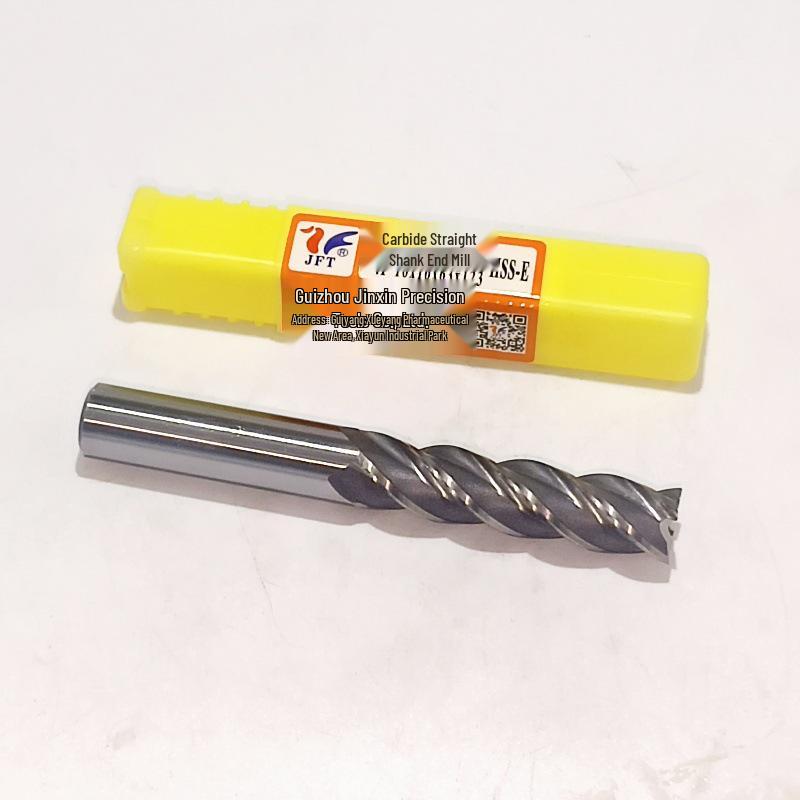 Jinfeng Four-Flute Extra Long End Mill (Sizes 2-30)