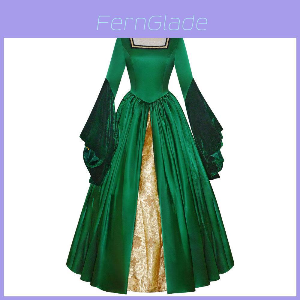 Tudor Dynasty Princess Mary Cosplay Dress Renaissance Women's Costume Factory Stock