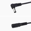1/3Pcs Diy Accessories Dc 5.5 X 2.1Mm Cable Male To Female Adapter Right Angle 90 Degree Charging Cable