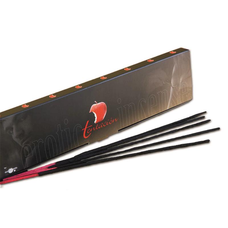 Temptation Box Erotic Incense Pheromones 20 Cinnamon Sticks