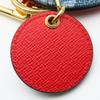 Used LOUIS VUITTON key ring Porto Kure M69017 Monogram denim/leather Blue Red Key ring