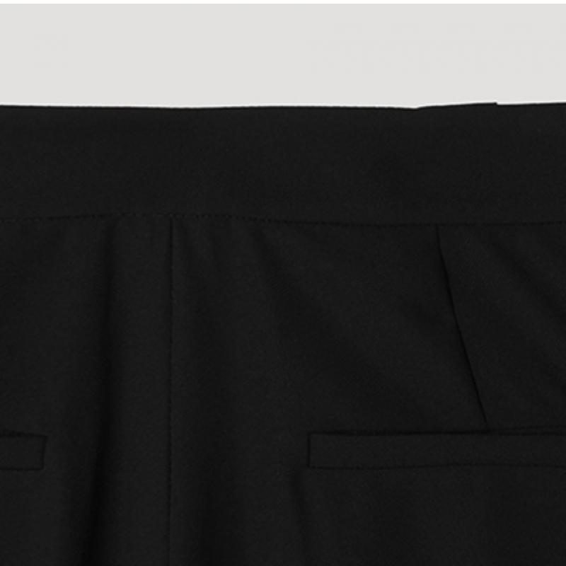 [She S miSS] Hidden Banding Wide pantS SwwSlp22250 Bk