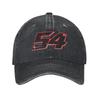 Toprak Razgatlioglu 54 Denim Baseball Caps Snapback Baseball Hats Breathable Casquette Outdoor for Men's And Women's