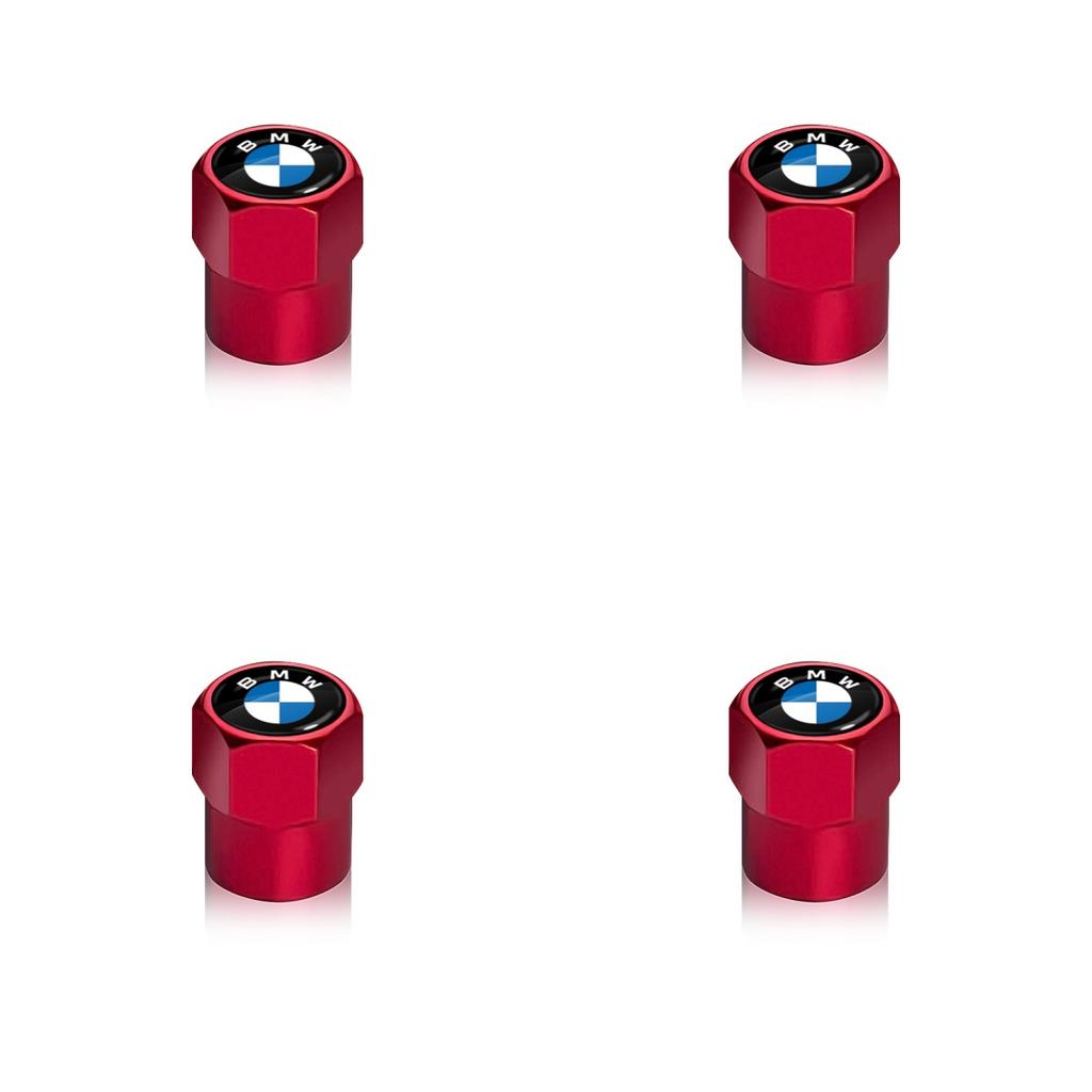 New 4Pcs Car Wheel Tire Valve Caps Air Stem Covers Accessories For BMW M E34 E36 E60 E90 E46 F10 F20 F30 X5 X6 X1 M3 M5 M6 E71