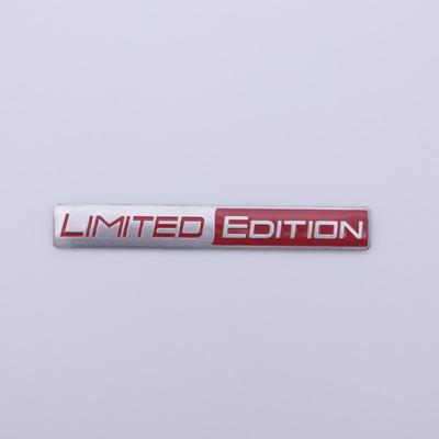 Car Styling 3D Metal Limited Edition Logo Car Front Grill Emblem Side Fender Rear Trunk Badge Sticker For Universal Cars Decor