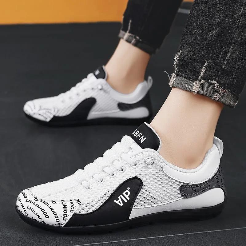 Men's Mesh Breathable Casual Shoes 2025 New Summer, Lightweight Soft Sole, Running & Trendy Design, Versatile Sneakers