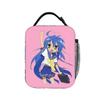 Anime Girls Lucky Star Insulated Lunch Bag Portable Izumi Konata Reusable Thermal Bag Lunch Box Tote Beach  Picnic Men Women
