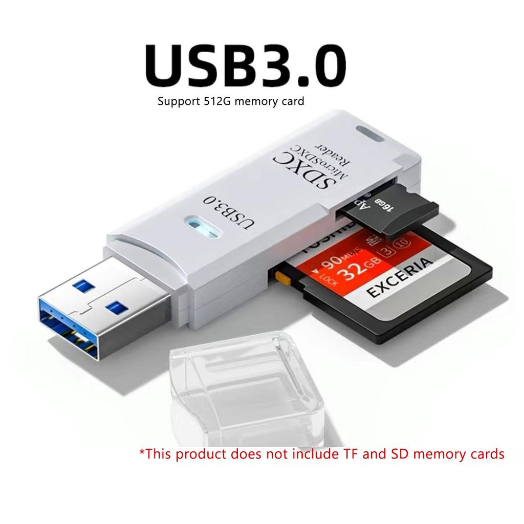 Card Reader USB 3.0 2.0 To Micro SD TF Memory Card Reading Adapter High Speed 2 IN 1 Card Reader For Phone PC Laptop Accessories