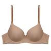 Sujetador Push-Up Sin Costuras Estilo Sudeste Asiático - Para Mujer, Copa Fina, Con Aros Cómodo, Diseño Suave de Una Sola Pieza